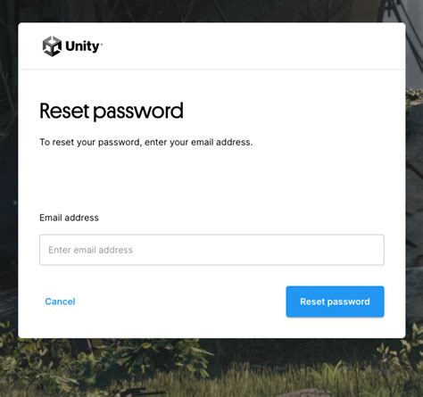 unity bank login reset password